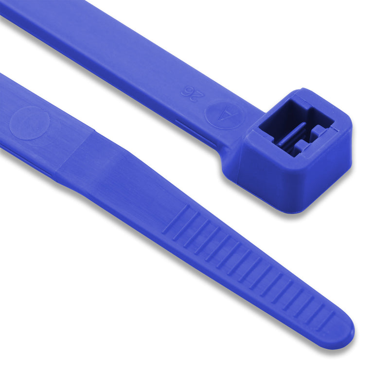 thumbnail image 2 of Tiger Ties USA 100-Pack Yellow 8" Wire Cable Zip Ties – 50lb Tensile, UV Stabilized, USA Made 2 of 3