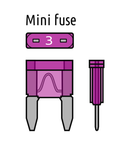 ATC Fuses - Mini Fuses (2-35 AMPS)